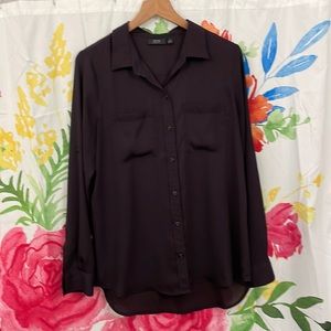 APT 9 Medium Long Sleeve Blouse.